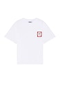 view 1 of 3 Mushroom Patch Boxy T-Shirt in White