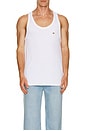 view 4 of 4 Angel Patch Tank Top in White