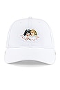 view 3 of 3 Angels Cap in White