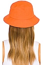 view 2 of 3 Angel Patch Bucket Hat in Orange