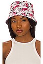 view 1 of 3 Tiger Print Bucket Hat in Multi