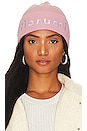 view 1 of 3 Logo Beanie in Pink