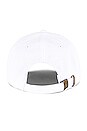view 3 of 3 Squiggle Logo Cap in White