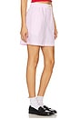 view 2 of 6 Gingham Logo Shorts in Baby Pink