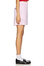view 3 of 6 Gingham Logo Shorts in Baby Pink