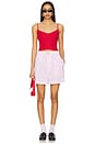 view 5 of 6 Gingham Logo Shorts in Baby Pink