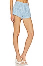view 2 of 4 Boucle Towelling Shorts in Blue