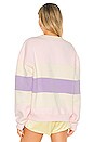 view 3 of 4 Italia Stripe Crewneck Sweatshirt in Multi