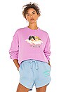 view 1 of 4 Factory Angels Sweatshirt in Purple