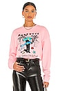 view 1 of 5 Frankenstein Mermaid Sweatshirt in Pink