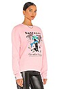 view 3 of 5 Frankenstein Mermaid Sweatshirt in Pink