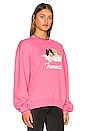 view 2 of 4 Vintage Angels Sweatshirt in Fuchsia