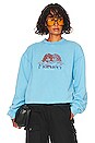 view 1 of 4 Milano Angel Boxy Sweatshirt in Blue