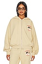 view 2 of 6 Safety Angels Zip Hoodie in Cream