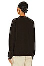 view 3 of 4 Milan Angels Intarsia Jumper in Chocolate