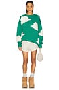 view 5 of 6 Cloud Sweater in Dark Green