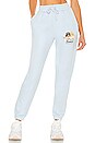 view 1 of 4 Daisy Angels Joggers in Pale Blue