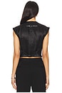 view 3 of 5 Embroidered Vest in Black