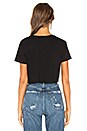 view 3 of 4 Vintage Angels Cropped Tee in Black