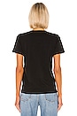 view 3 of 4 Andrea Fruit Angel Embroidery Tee in Black