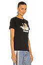 view 2 of 4 Vintage Angels Tee in Black