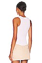 view 3 of 4 Icon Angels Vest Top in White