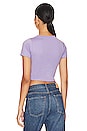 view 3 of 4 Angel Cropped Tee in Lavender