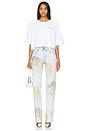 view 4 of 5 Angel Patch Cropped Padded T-shirt in White