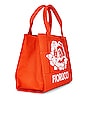 view 3 of 4 Milan Angels Tote Bag in Orange