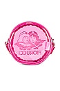 view 2 of 4 Clear Angels Barrel Bag in Pink
