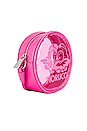 view 3 of 4 Clear Angels Barrel Bag in Pink