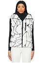 view 2 of 5 Naima Ski Vest in Light Chalk