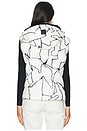 view 4 of 5 Naima Ski Vest in Light Chalk