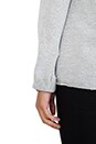 view 5 of 5 Sloppy Joe Sweatshirt in Light Grey Marle
