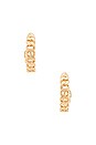 view 1 of 2 BOUCLES D'OREILLES MEREDITH in Gold