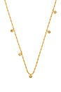 view 1 of 2 June Necklace in Gold