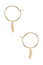 view 1 of 2 Lana Earrings in Gold