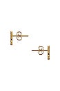 view 2 of 2 Tyler Gold Plating Earring in Gold