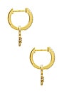 view 2 of 3 Summer & Johnny Earrings in Gold
