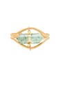 view 1 of 3 x REVOLVE Braxton Cuff in Brass & Turquoise