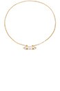 view 1 of 1 Atlas Choker in Gold & Quartz