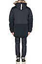 view 4 of 6 ПАРКА С ПОДКЛАДКОЙ ИЗ ИСКУССТВЕННОГО МЕХА POLAR GUIDE in Dark Navy