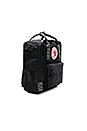 view 3 of 4 Kanken Mini in Black & Striped
