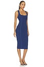 view 2 of 3 VESTIDO ORGANIC COTTON SCOOP NECK in Midnight Navy