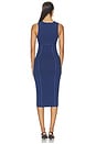 view 3 of 3 VESTIDO ORGANIC COTTON SCOOP NECK in Midnight Navy