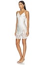 view 3 of 5 Juliet Lace Mini Slip in Ivory