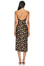 view 3 of 3 V-neck Slip in Black - Ciao Amore Print