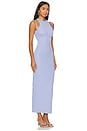 view 2 of 3 Strappy Rib Maxi Dress in Lavender Blue