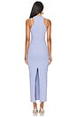 view 3 of 3 Strappy Rib Maxi Dress in Lavender Blue