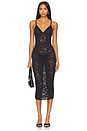 view 1 of 3 Le Stretch Lace Slip Dress in Black